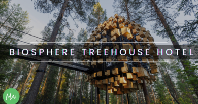 biosphere treehouse hotel