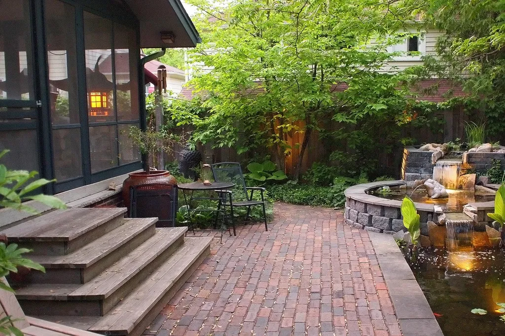 Pebble Paver  patio ideas