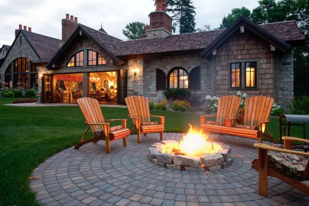 Round Pavers patio ideas