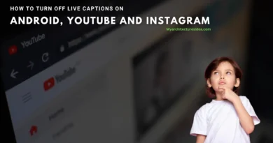 How to Turn off Live Captions on Android, Youtube and Instagram