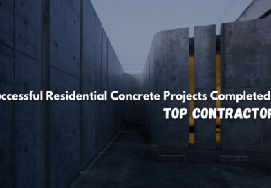 Successful Residential Concrete Projects Completed by Top Contractors