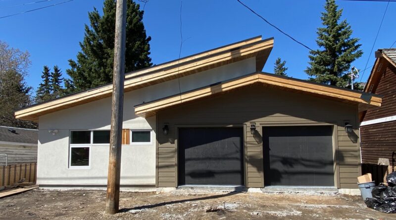 Building a Garage in Edmonton